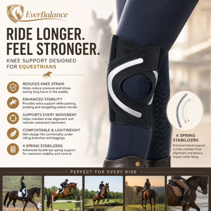Equestrian knee support
